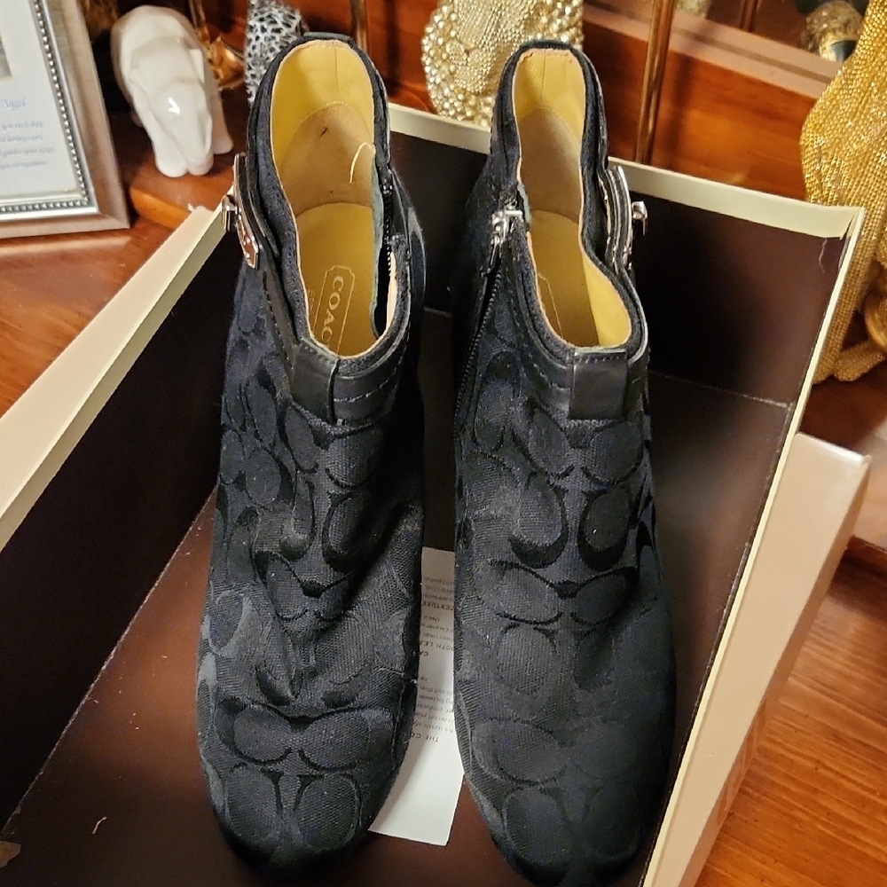 Coach Black Women's Ankle Boots